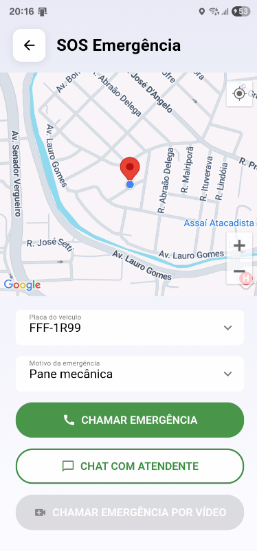 [Tela 4 do Aplicativo Rodovias Brasil]
